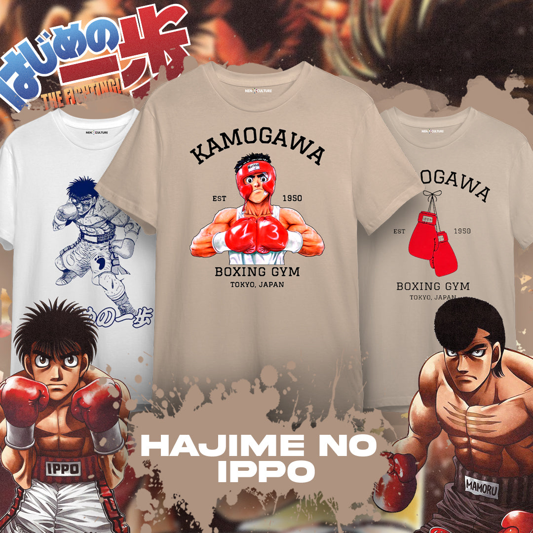 Hajime No Ippo Kamogawa Boxing Gym Crew For Fan T-Shirt in 2023