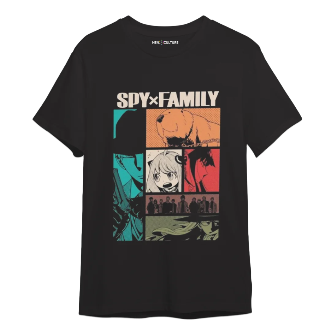 SPY FAMILY COLLAGE TEE
