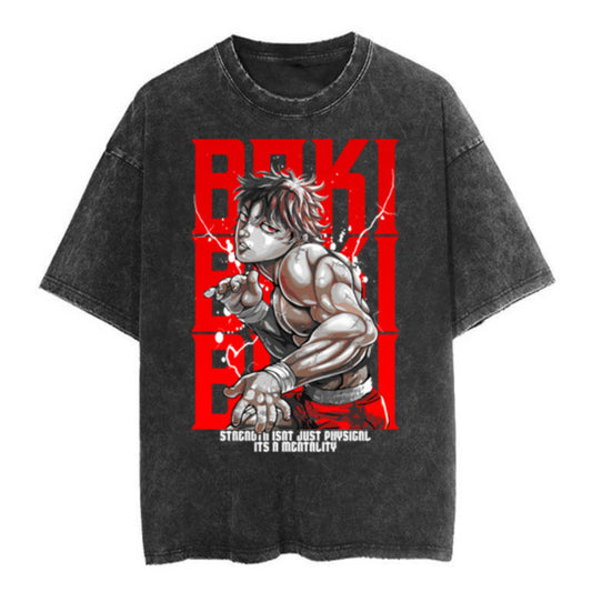 BAKI HANMA VINTAGE TEE