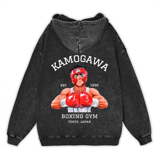 BOXER'S TEST VINTAGE HOODIE