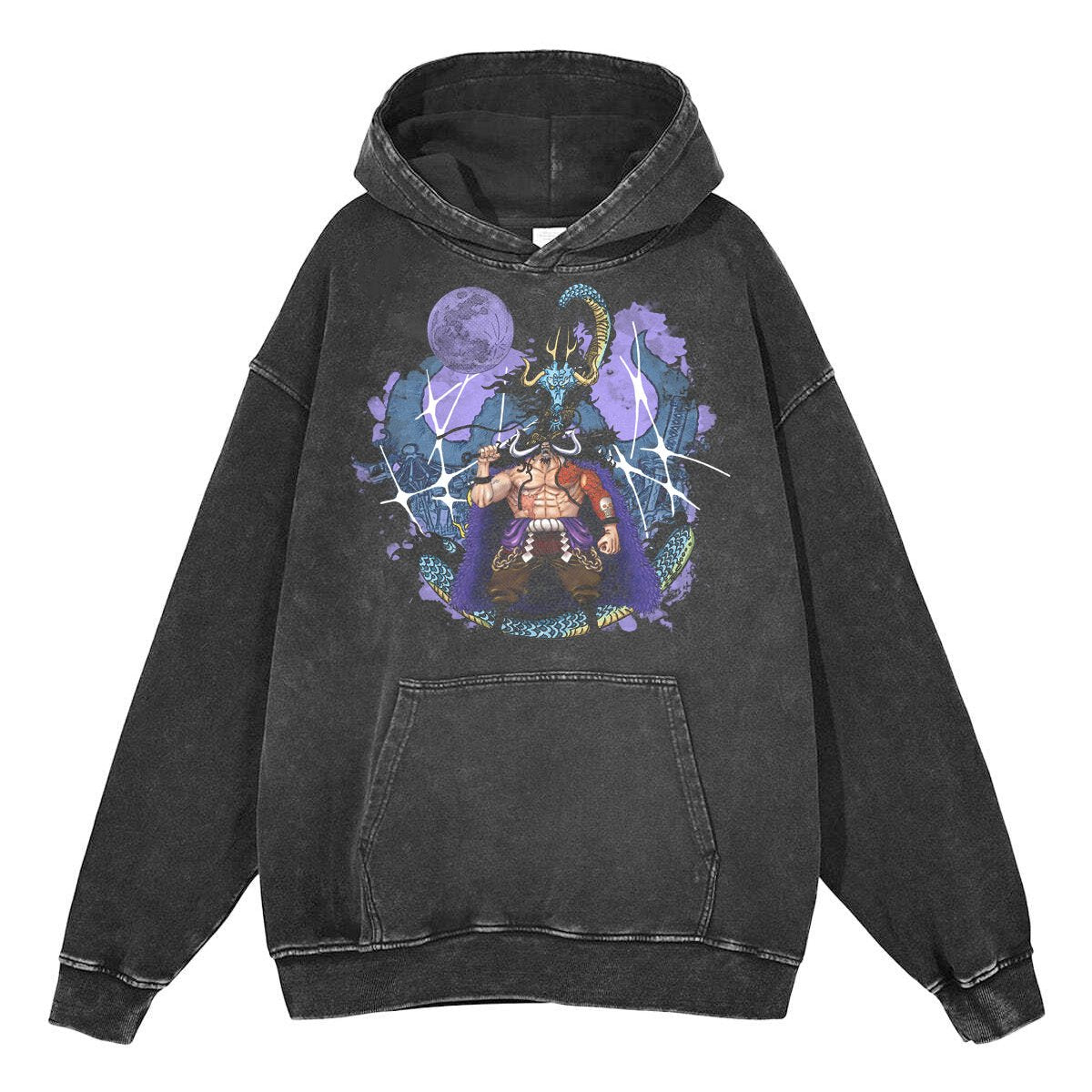 AZURE DRAGON VINTAGE HOODIE