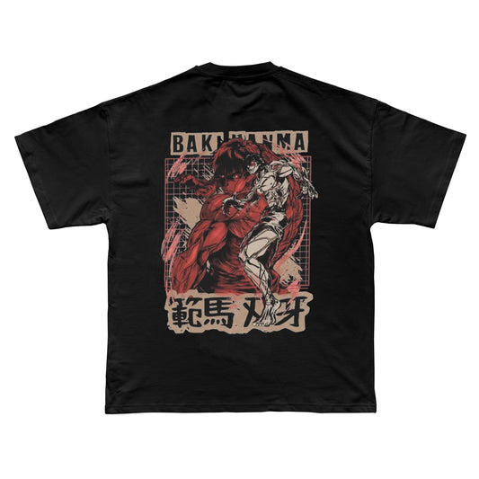 BACKPRINT BAKI FIGHT POSE TEE