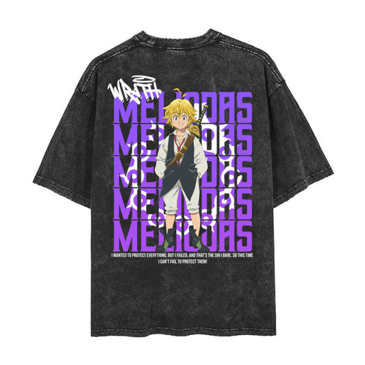 2-SIDED MELIODAS VINTAGE TEE