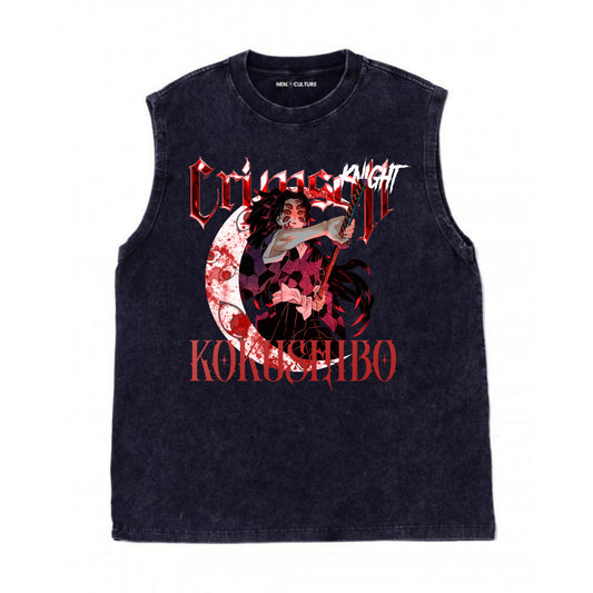 6-EYED CRIMSON DEMON VINTAGE TANK TOP