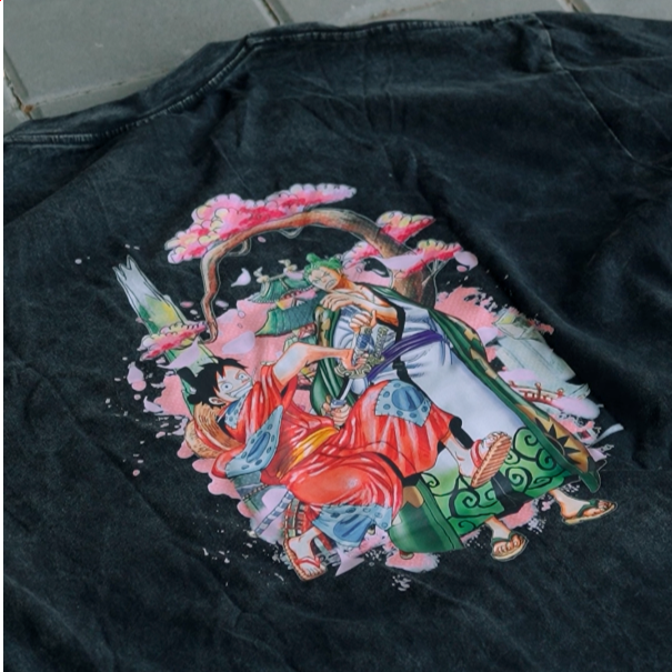 [EXCLUSIVE] ZORO & LUFFY 2 SIDES VINTAGE TEE