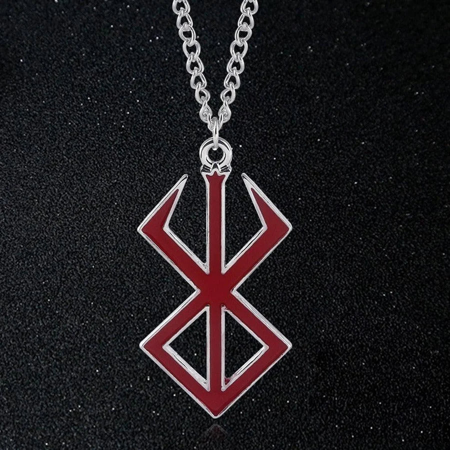 BRAND OF SACRIFICE RED NECKLACE