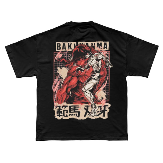 BACKPRINT BAKI FIGHT POSE TEE