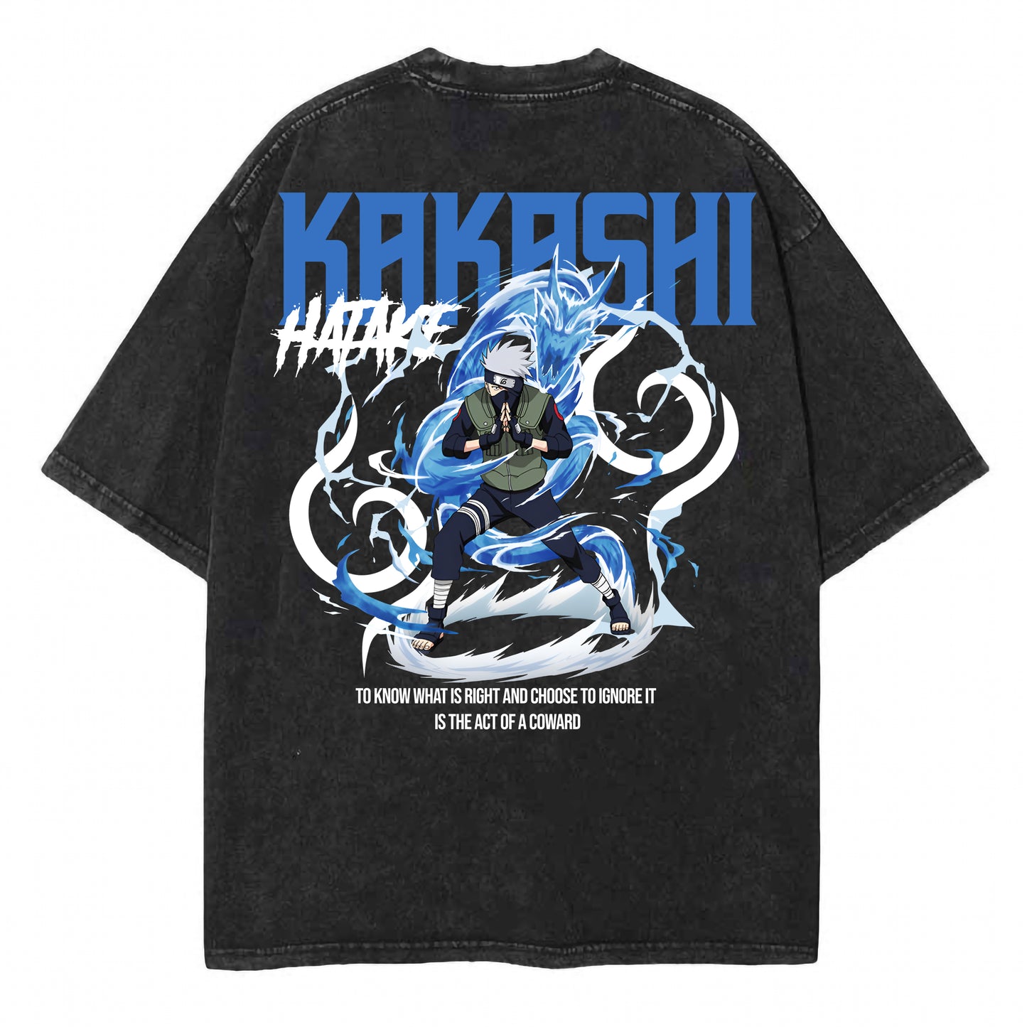 2-SIDED HATAKE KAKASHI VINTAGE TEE