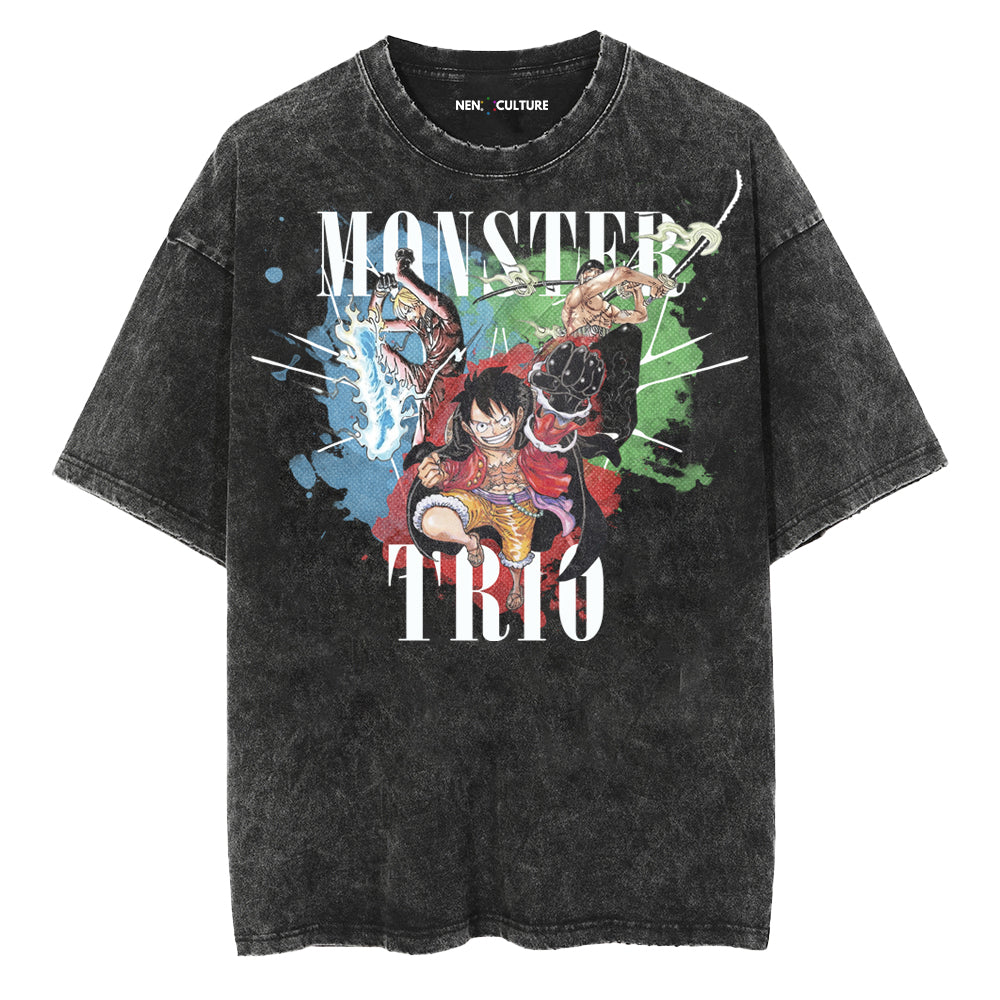 MONSTER TRIO VINTAGE TEE